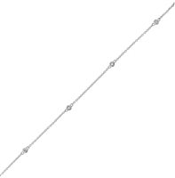 Armband Dame in Weißgold BRLIGHT 0.7
